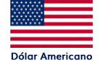 Moedas em espécie - Dólar Americano